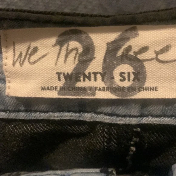 NWT FREE PEOPLE EAST OF EDEN MINI DENIM SKIRT washed black size 26 - Picture 8 of 9